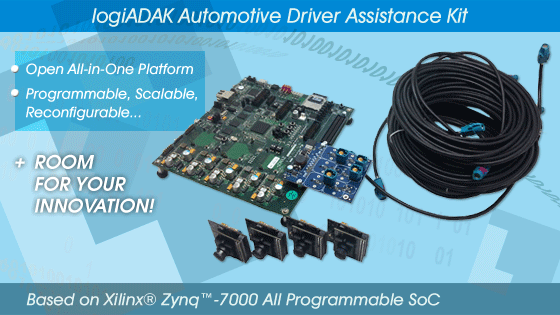 logiADAK Zynq-7000 SoC Automotive Driver Assistance Kit