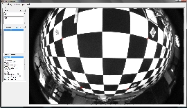Undistort (Preview) option of the Fisheye lens camera calibration