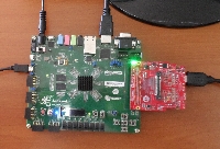 ZedBoard setup that enables quick run of Xilinx Base TRD from the SD card