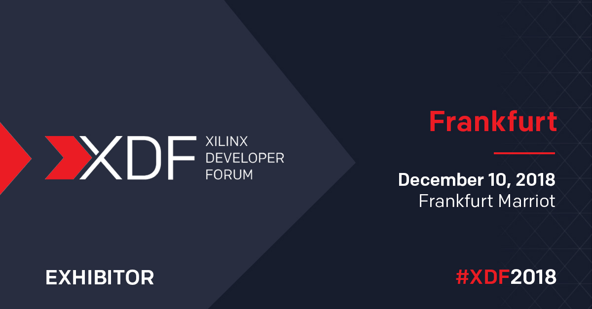 The Xilinx XDFFrankfurt website