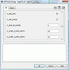 GUI IP Parametrization