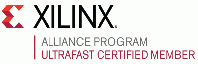 Xilinx Alliance UltraFast Certified
                        Member