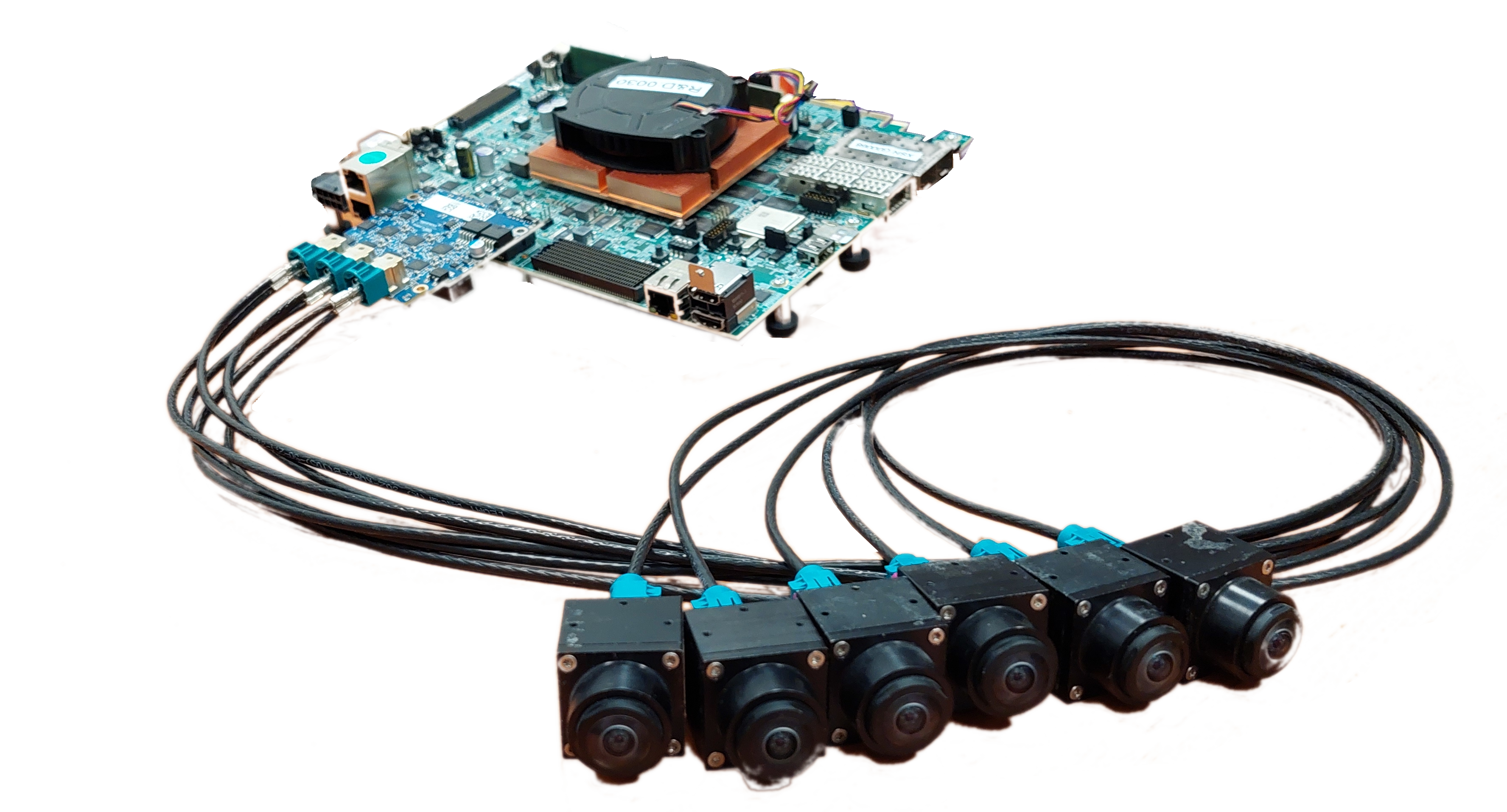 logiVID-ACAP-6CAM Hardware Platform for Xilinx Veral ACAP based Multi-Camera Vision Development