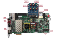 logiVID-Z hardware setup for four camera video inputs